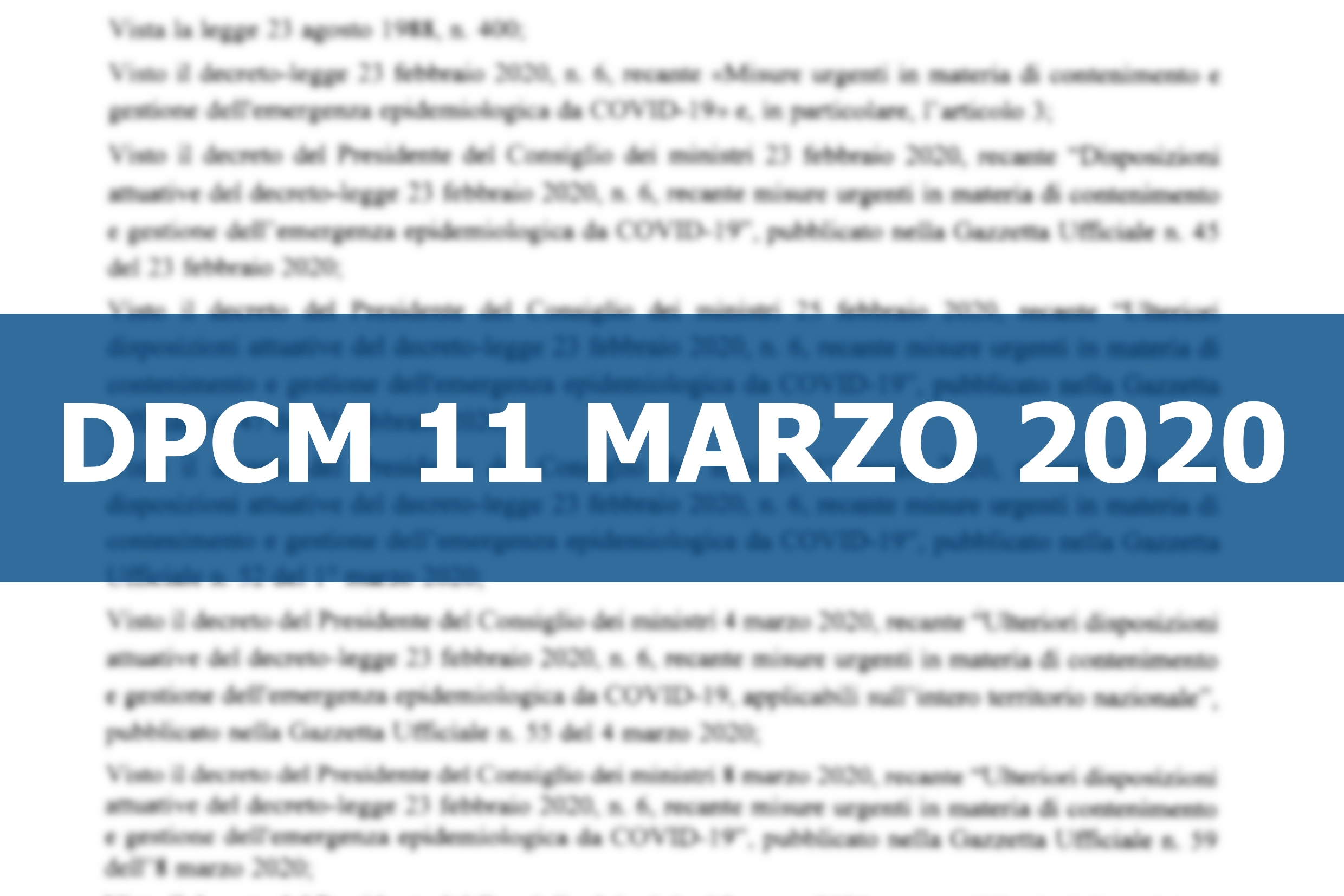 Emergenza Coronavirus: ecco la nostra pagina dalla