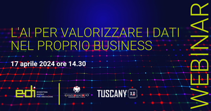 WEBINAR - L'AI PER VALORIZZARE I DATI NEL PROPRIO 